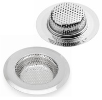 Stainless Steel Kitchen Sink Strainer Large Wide Rim 4.5 Diameter Sink Drain... on sale Stainless Steel Kitchen Sink Strainer Large Wide Rim 4.5 Diameter Sink Drain... on sale