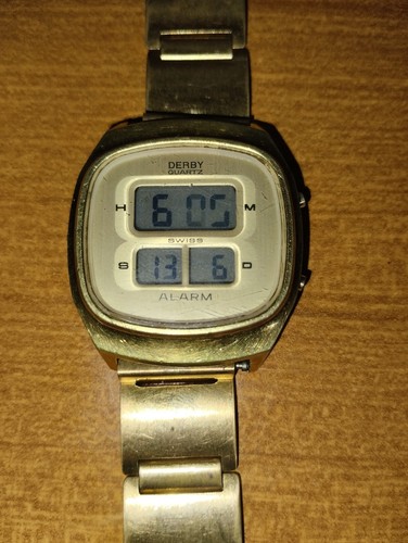Orologio Derby Vintage LCD Quartz - Picture 2 of 6