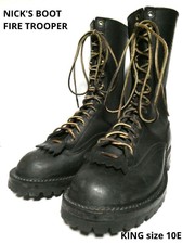 Nicks Boots Fire Trooper Size US10E Used Excellent From Japan