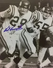 KARL KASSULKE, MINNESOTA VIKINGS SIGNED 8X10 B/W PHOTO #2 W/COA (RARE)