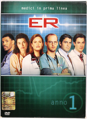 ER MEDICI IN PRIMA LINEA ANNO 1 SERIE TV 4 DVD EDIZIONE ITALIANA CARTONATO 87226