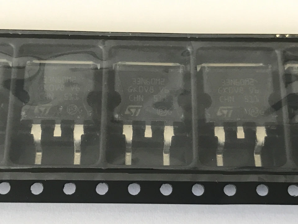 STB33N60M2, Mosfet, 600V, 26A, 190W,125mR,+150°,STMicroel.N-Kanal,TO263, 4 Stück - Bild 2 von 4