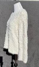 MANSUR GAVRIEL Silk Fuzzy Jumper Sweater Pullover Crew Neck Italy S/M Excellent