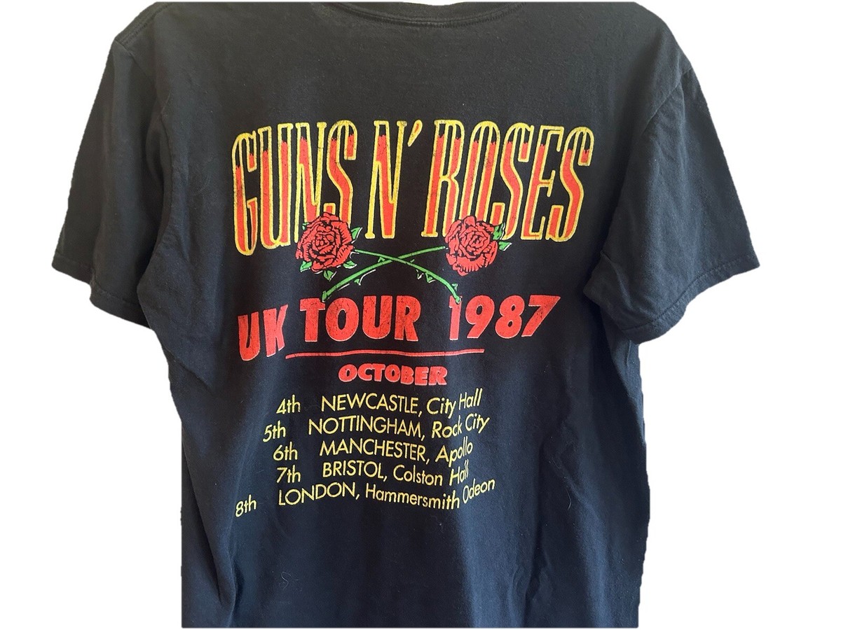 GUNS N' ROSES Tシャツ 黒 Amazon | アクセル・ローズ/ガンズ＆ローゼス/Tシャツ/メンズ