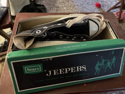 Vintage Converse En Sears Sears Converse,Jeepers Sneakers,Hi Cut Sz