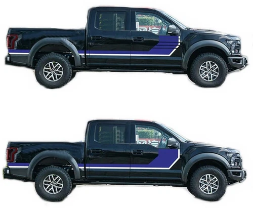 Graphics Stripe Sticker Kit For All Car Pickup Truck Bed Fender Decal Custom - Foto 8 di 14