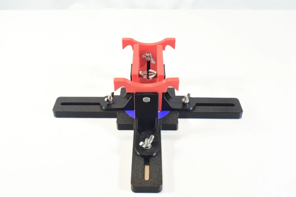 Model Aircraft Jig Paint Stand With Dual Support Size Options - Black - Image 4 of 4