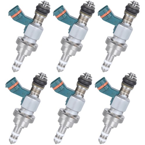 6pcs For Lexus IS250 2006 2007 2008-2015 Lexus GS300 2006 2.5L Fuel Injectors - Picture 3 of 11