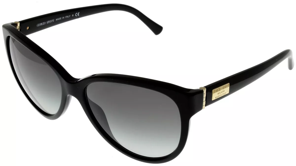 Giorgio Armani Sunglasses Women Black Cat Eye AR8021 501711 eBay