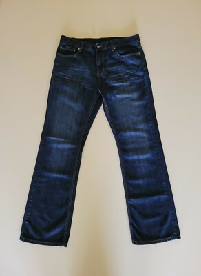 Bootcut Jeans 100% Cotton Zip Closure 