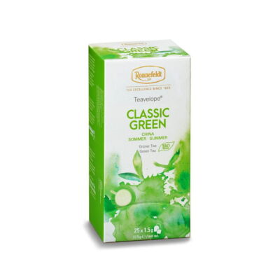 Ronnefeldt Teavelope Green, Grüner Tee, Bio-Qualität, Teebeutel 2x (25 x 1,5 g)