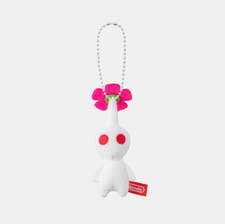 Nintendo TOKYO / OSAKA Limited PIKMIN Plush doll Keychain White Pikmin Japan NEW