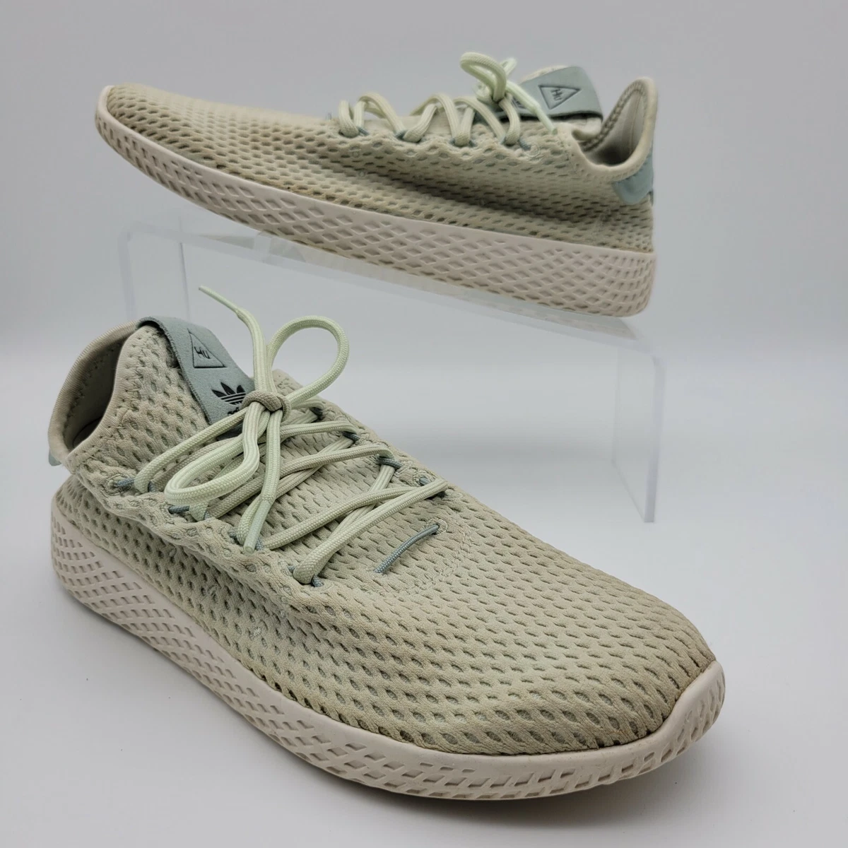 Men's shoes adidas Pharrell Williams PW Tennis HU Linen Green/ Linen Green/  Tactile Green