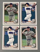 4- 2020 Bowman Draft: 2 Colt Keith & 2 Spencer Torkelson 1st Bowman Tigers