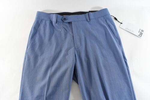 Bar lll Mens Dress Pants New 30 x 30 Blue Flat Front Slim Fit Stretch - Picture 4 of 6