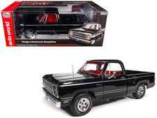 1979 Dodge Adventurer Sweptline Pickup Truck Blackred Interior American Musc