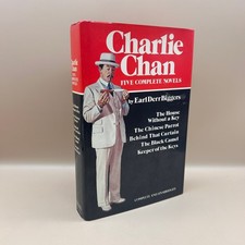 Charlie Chan Five Complete Novels Earl Derr Biggers 1981 Avenel