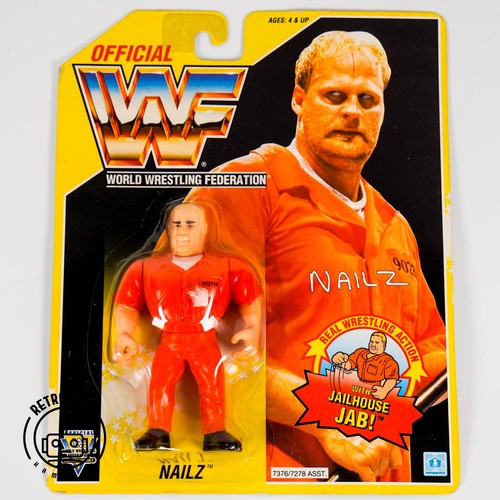 WWF Hasbro Nailz 1993 Series 7 US MOC NIB Vintage ...