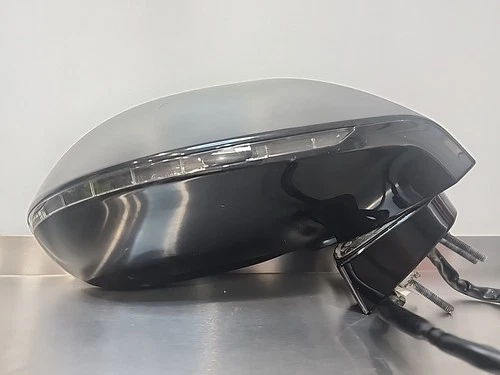 12-15 Audi A7 Passenger Right POWER Mirror W/O Blind Spot OEM NO Glass RH
