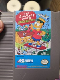 The Simpsons Bart vs. The Space Mutants NES Nintendo Tested Authentic 