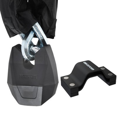 Oxford Monster XL Motorrad Kette/Schloss 2,0 m & Oxford Beast Bodenanker