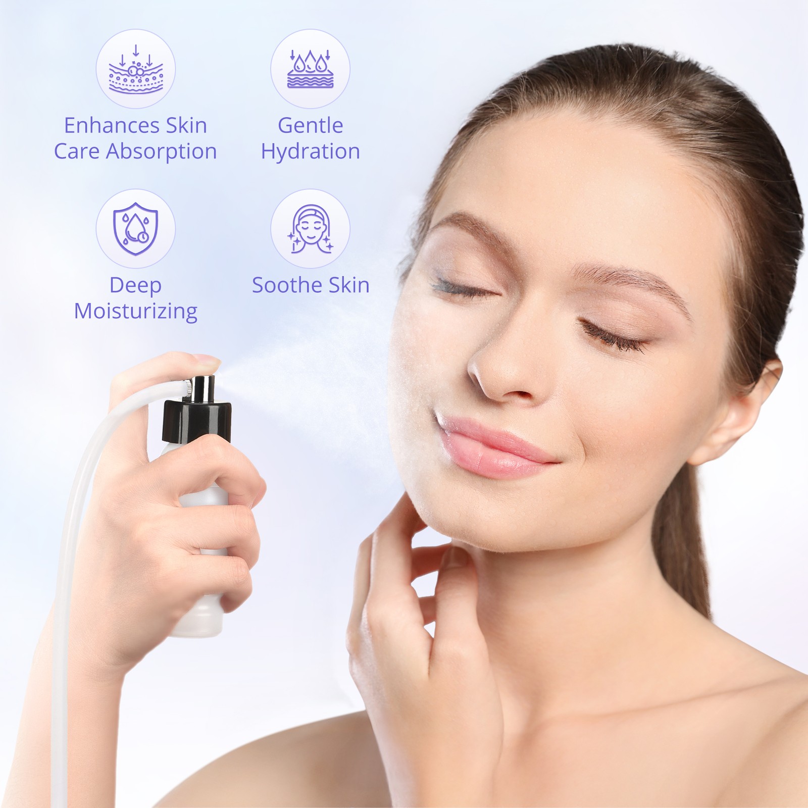 3in1 Diamond Microdermabrasion Dermabrasion Peel Vacuum Skin Care Facial Machine