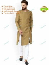 Mens Kurta Traditional Kurta New Wear Mens Kurta Handmade Cotton Fancy Kurta