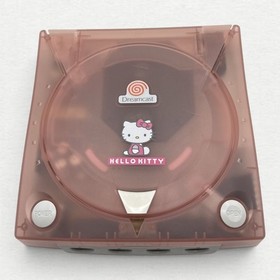 Sega Dreamcast HKT-3000 Home Console Hello Kitty Limited Edition Skeleton Pink