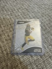 2022 Panini Chronicles Clear Vision Rookies #CVR-6 Christian Watson RC Packers