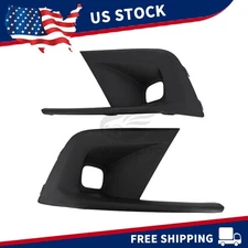 For Honda Civic 2022-2024 Pair Front Fog Light Cover Trim Driver&Passenger Side