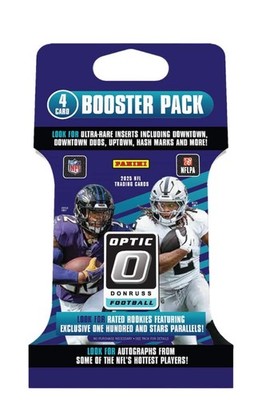 2025 Panini Donruss Optic NFL 4-Card Booster Pack - Rated Rookies