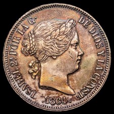 1864 Year Spanish Coins for sale | eBay