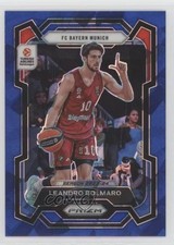 2023 Panini Prizm Turkish Airlines EuroLeague Blue Ice /125 Leandro Bolmaro 10no