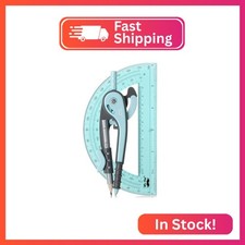 Mr. Pen- Geometry Compass and Protractor Set, 6 Inch Compass