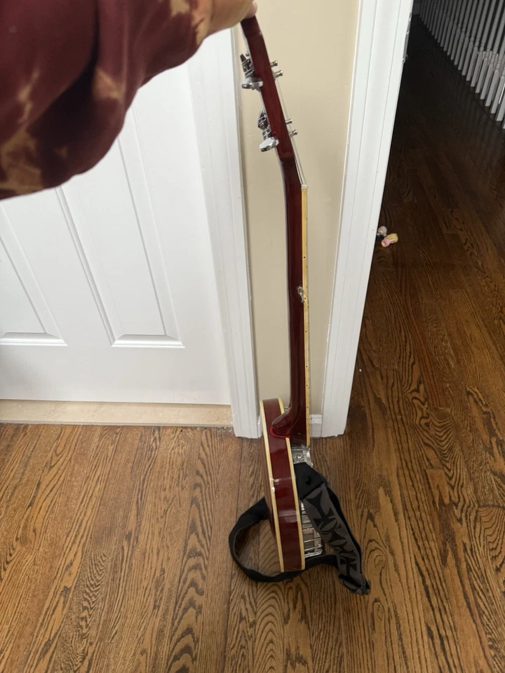 Banjo Delta 5 Cuerdas con Estuche Rígido y Correa En Excelente Estado Foto 3 de 4