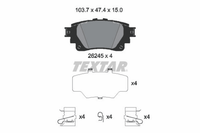 Bremsbelagsatz Scheibenbremse Hinterachse FüR Toyota Lexus Yaris Cross LBX