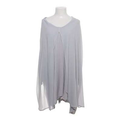 Ulla Popken, Poncho, Größe: 58/60, Grau, Elasthan/Polyester/Viskose #lht