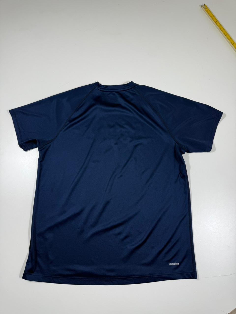 Adidas Men'S Climalite Navy Blue Crew Neck Short Sleeve T-Shirt Xl