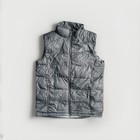 Macpac Uber Light Down Puffer Vest Size Small Black Full Zip