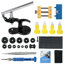 6 in 1 Watch Repair Kit + Watch Press Tool, Watch Battery Replacement Tool Ki...