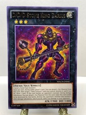 D/D/D STONE KING DARIUS MACR-EN045 RARE MAXIMUM CRISIS YU-GI-OH