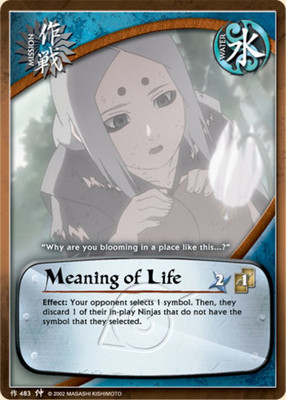 Meaning of Life - M-483 - Common - 1st Edition - Foil Emerging Alliance NM/LP - 
