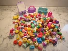 Huge lot of Shopkins figurines 144 figures & accessories collect mixed seasons