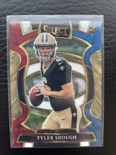 2025 Panini Select - Concourse Tyler Shough #41 Tri-Color Prizm /399 (RC) Rookie