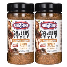 4 Pack Kingsford Cajun Style Spicy Louisiana Classic All-Purpose Seasoning Spice