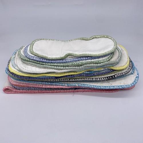 "Sustainablebabyish" Lot Organic Fitted (3 size xs) (1 size 2) (2 size L) 30 pcs