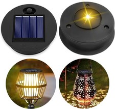 Solar Light Replacement Top 7cm for Outside Lanterns, Small Size, 1.2V 600mAh, 