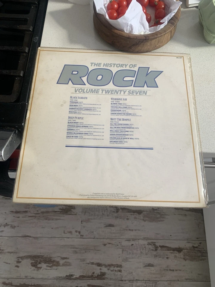 History Of Rock Vol.27 Sabbath, Deep Purple 2x EX vinyl LPs Plays v Nicely Heavy - Image 2 of 4