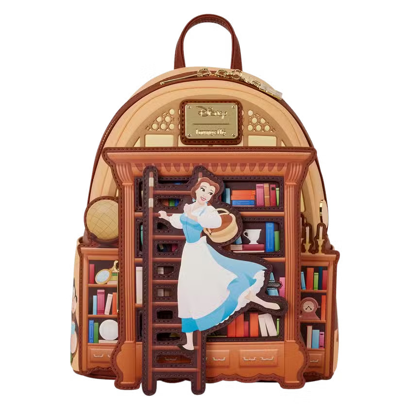 Disney 2026 D23 Exclusive Loungefly Belle Mini Backpack Bag Presale 8/13