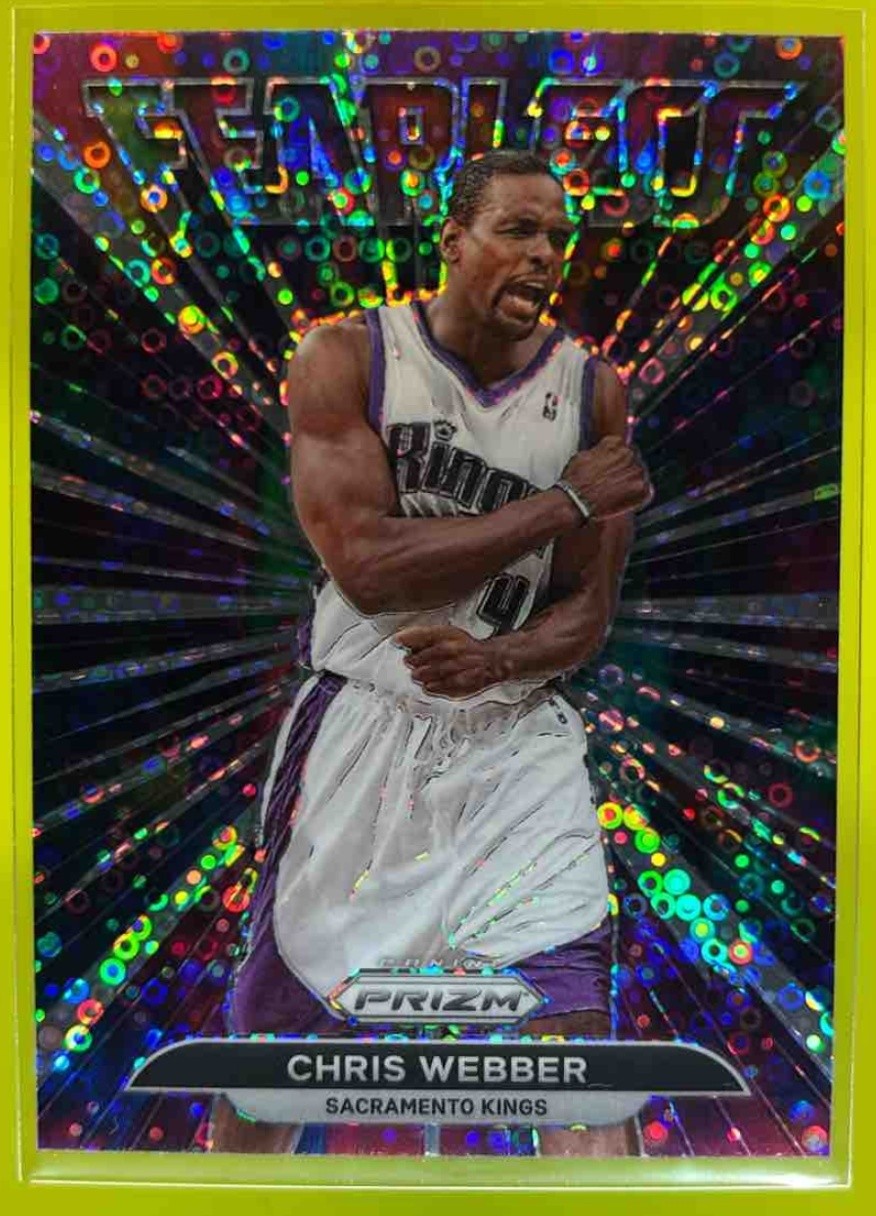 2021-22 Panini Prizm Chris Webber Fearless Fast Break Sacramento Kings #16